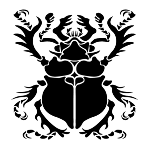 Sablon Scarabeu Beetle